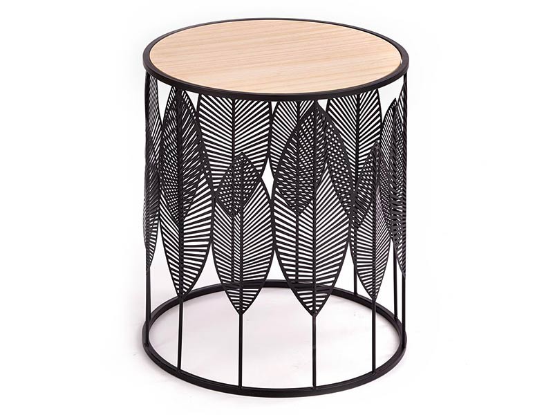 Halmar Folla Large Accent Table - Gold accent table