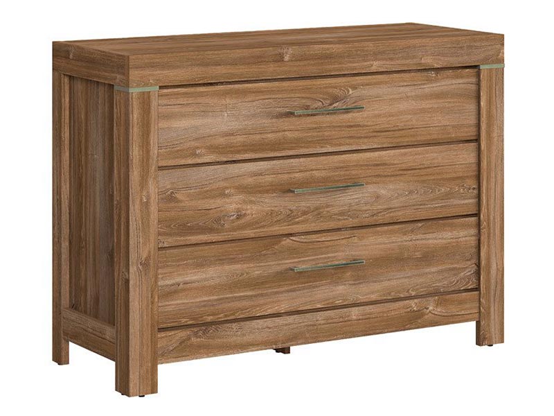  Gent 3 Drawer Dresser - Contemporary chest of drawers - Online store Smart Furniture Mississauga