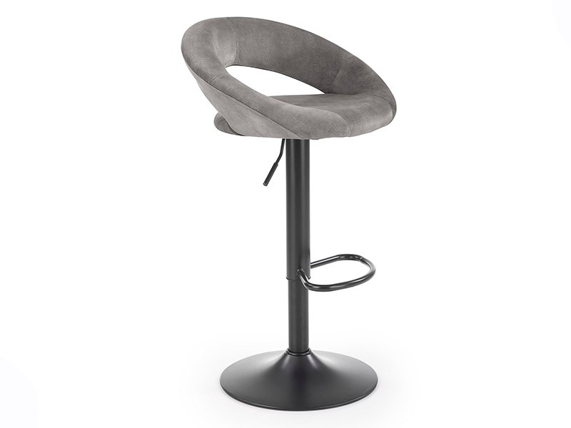Halmar H-102 Grey Bar Stool - Modern counter stool