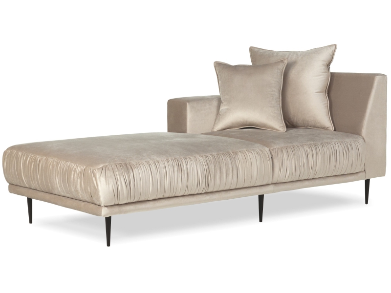Hauss Chaise Lounge Velutto - Glam furniture - Online store Smart Furniture Mississauga