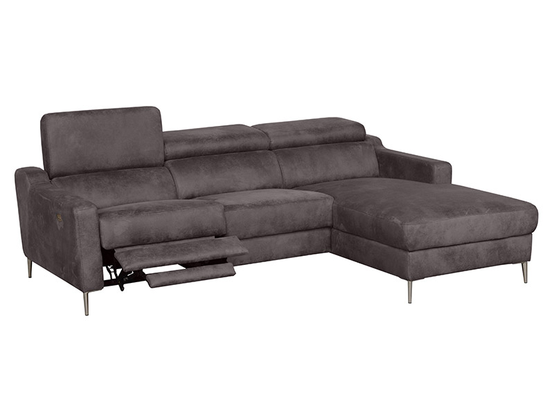 Des Sectional Malmo - L-shape sectional with power recliner - Online store Smart Furniture Mississauga