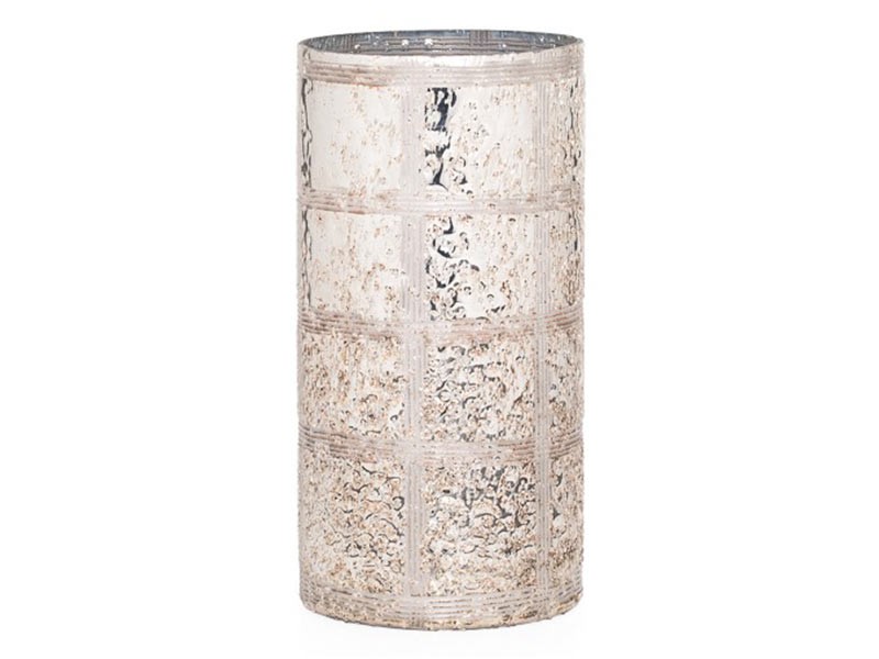 Torre &amp; Tagus Etched Line Gold Lustre Glass Vase - Decorative vase