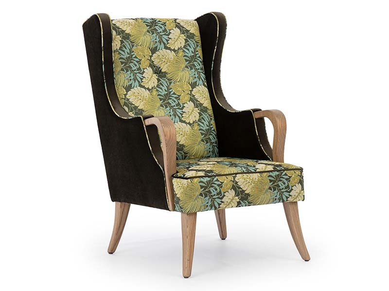 Unimebel Armchair Milano - Wingback accent chair