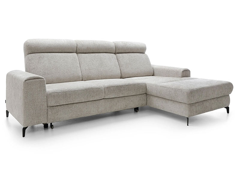 Puszman Sectional Notte - Modern corner sofa with bed and storage - Online store Smart Furniture Mississauga