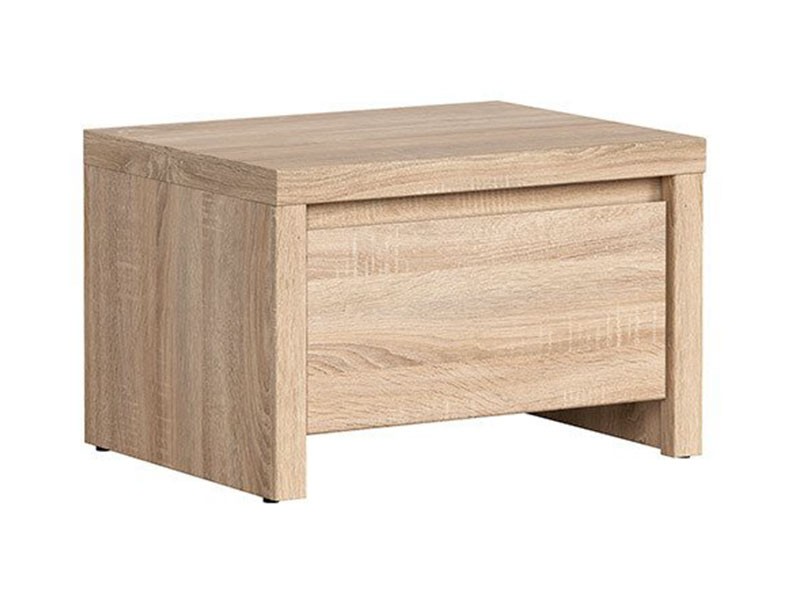Kaspian Oak Sonoma Nightstand - Contemporary furniture collection