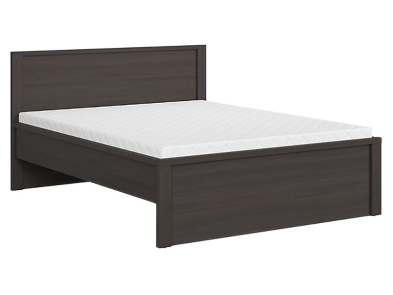 Kaspian Wenge Queen Bed II - Contemporary furniture collection