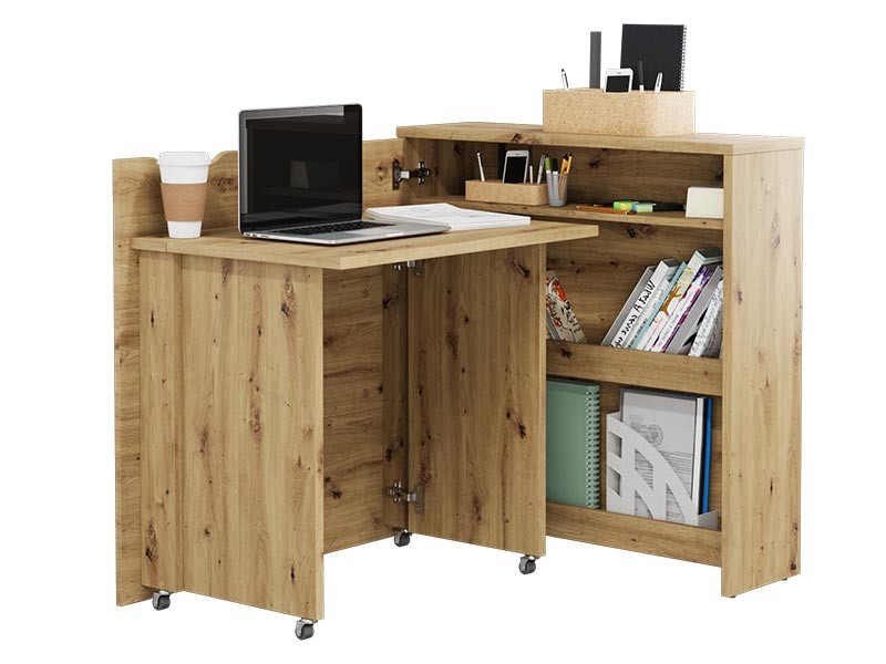 Work Concept Slim - CW-02 Oak Artisan - Murphy Desk