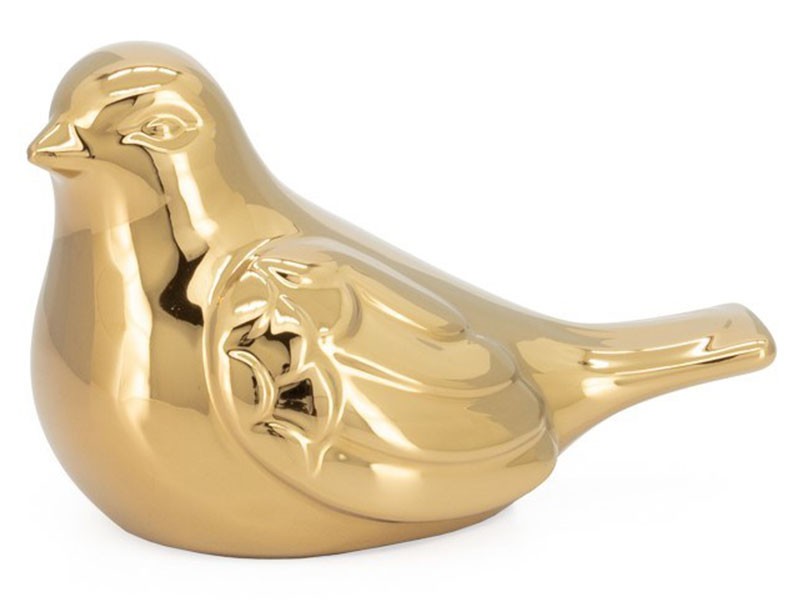 Torre &amp; Tagus Finch Gold Bird - Decor Sculpture