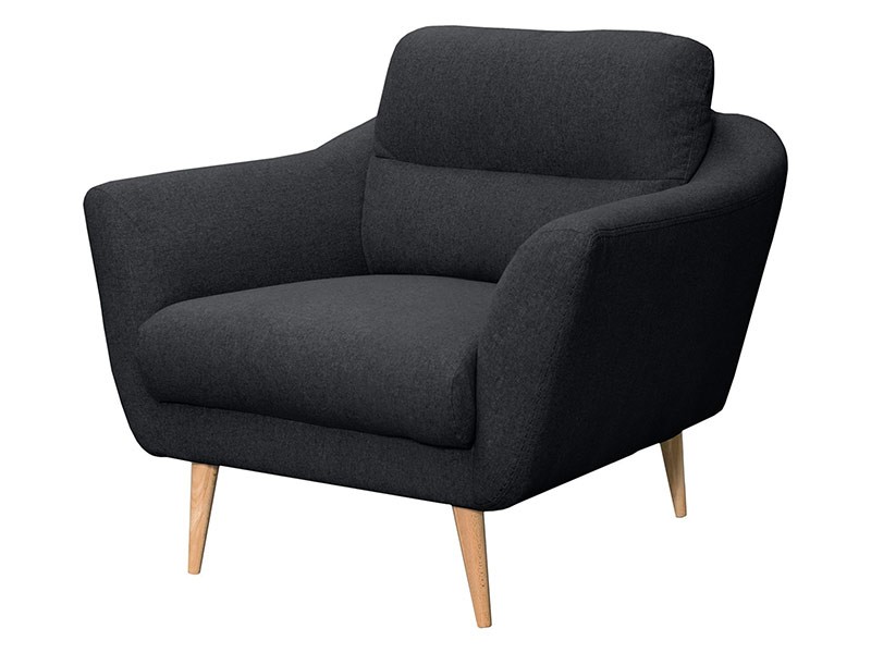 Des Armchair Tromso - Compact, space-saving accent chair.