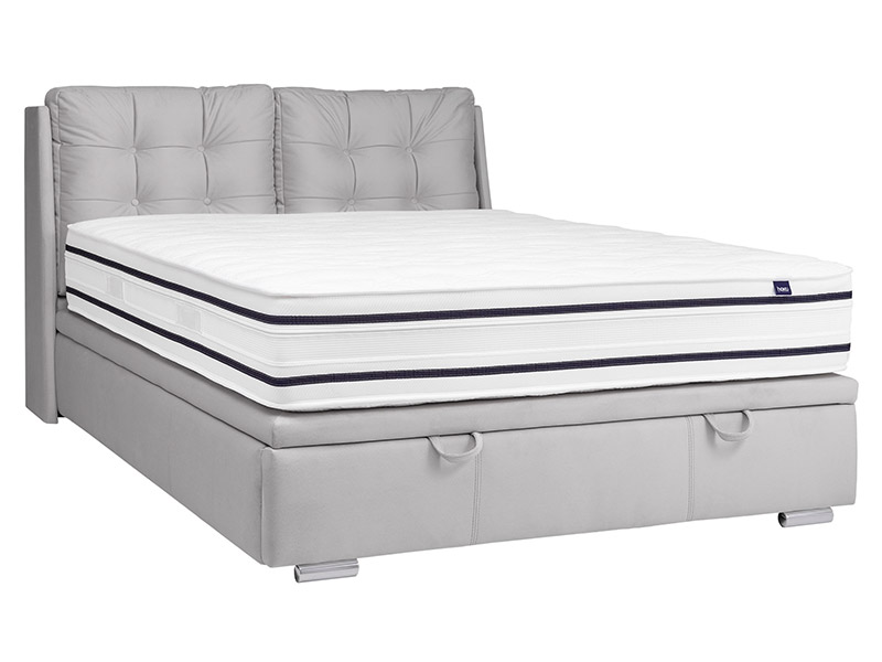 Hauss Storage Bed Novio Slim - Modern upholstered storage bed - Online store Smart Furniture Mississauga