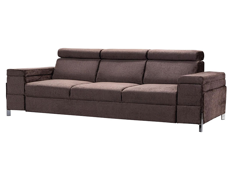  Libro Sofa Ulises 3SFBK - Bergen 102 - Modern sofa bed with storage - Online store Smart Furniture Mississauga