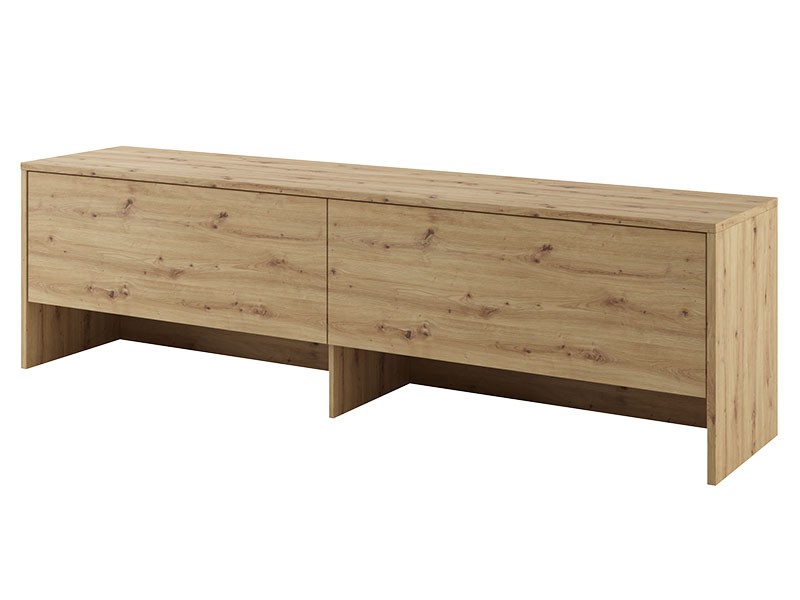 Bed Concept - Hutch BC-09 Oak Artisan - For modern wall bed