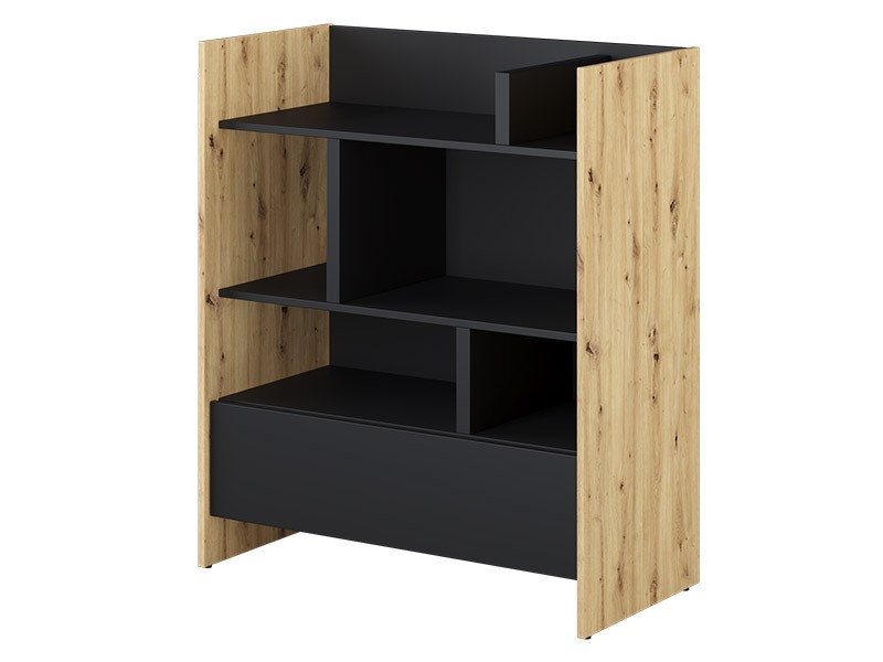 Bed Concept Bookcase BC-25 - OA/B - Minimalist storage solution