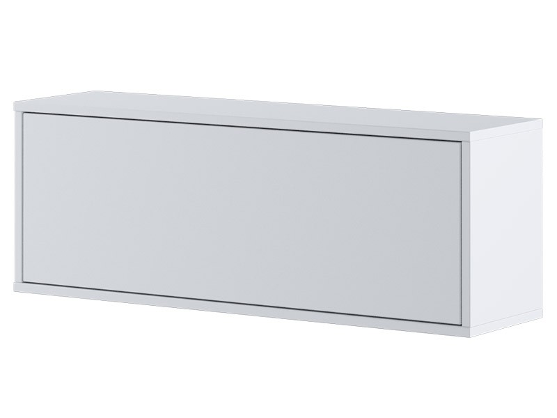 Bed Concept - Floating Cabinet BC-29 Matte White - Minimalist storage solution