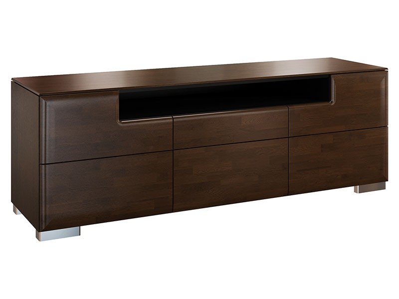 Mebin Rossano Storage Cabinet 3D Oak Notte - High-quality European furniture