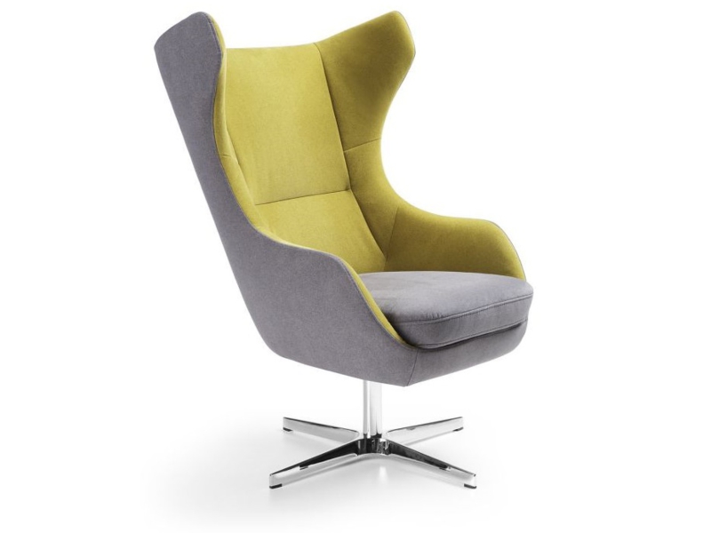 Gala Collezione Accent Chair Zing - Unique shape armchair - Online store Smart Furniture Mississauga