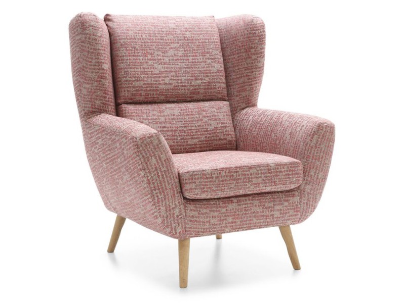 Gala Collezione Armchair Forli  - Comfortable wingback chair - Online store Smart Furniture Mississauga