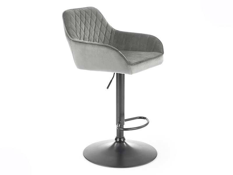Halmar H-103 Grey Bar Stool - Trendy counter stool
