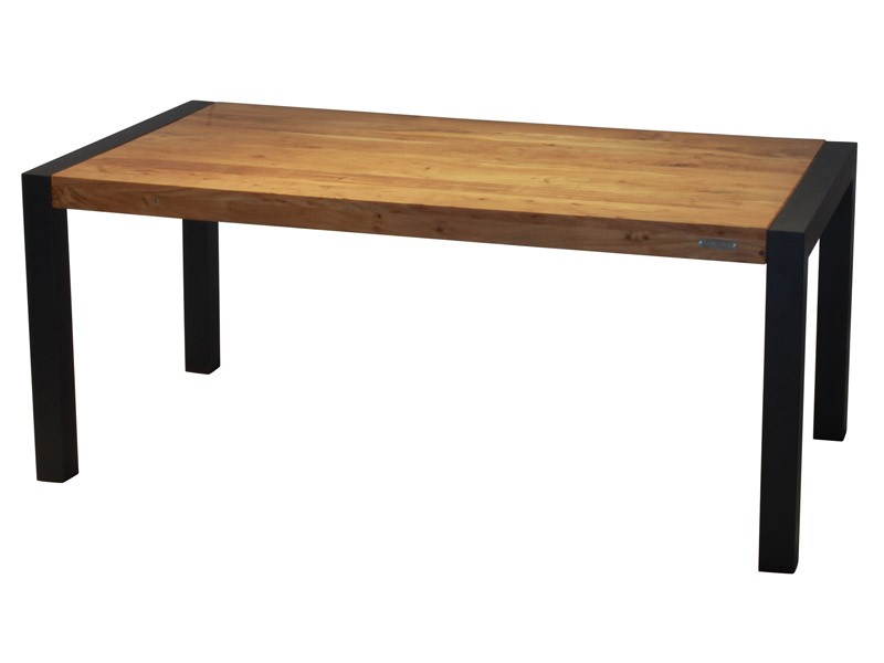 Corcoran Table ZEN-18-A - Acacia straight edges table