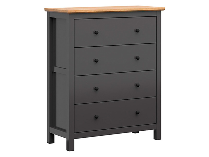 Hesen 4 Drawer Dresser - Scandinavian collection - Online store Smart Furniture Mississauga