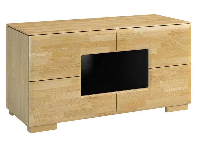 Mebin Rossano Storage Cabinet Oak Bianco - High-quality European furniture