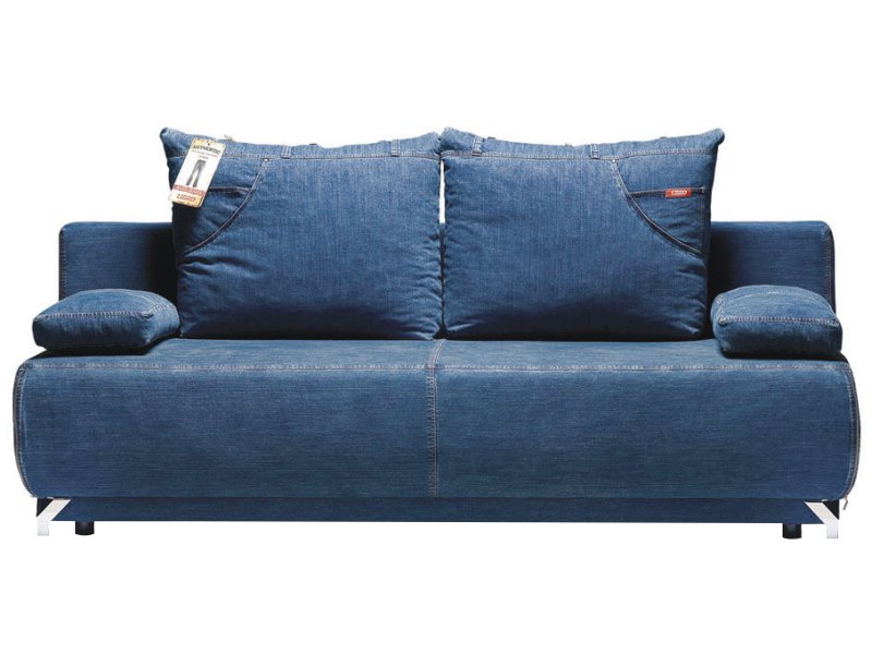  Libro Sofa Denim - Sofa bed with storage - Online store Smart Furniture Mississauga