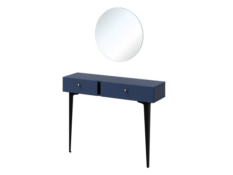 Lenart Colours Console Table CS-07 Navy - Modern accent furniture
