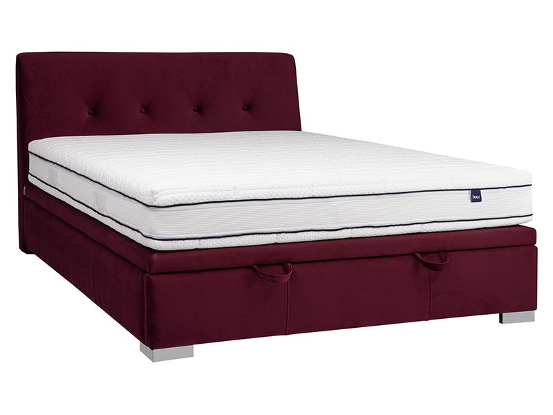 Hauss Storage Bed Karo Slim - Modern upholstered bed