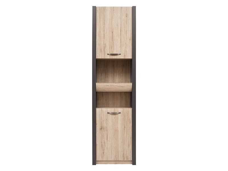 Executive Narrow Storage Cabinet - Modern home office