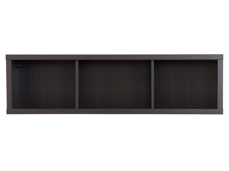  Kaspian Wenge Floating Shelf - Contemporary furniture collection - Online store Smart Furniture Mississauga