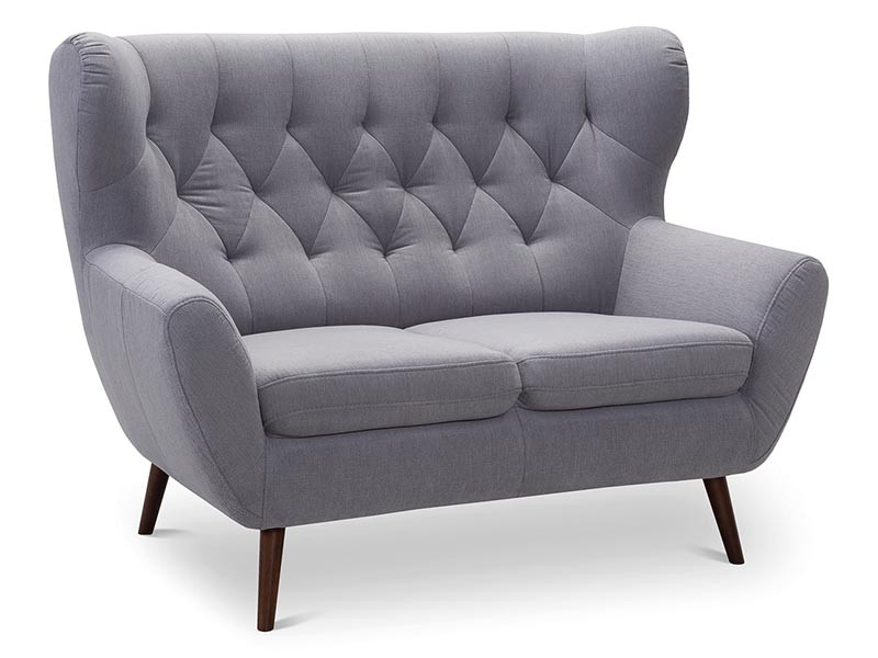 Gala Collezione Loveseat Voss - Sophisticated wingback sofa