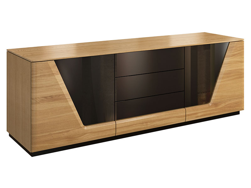  Mebin Smart Storage Cabinet Natural Oak - Furniture of the highest quality - Online store Smart Furniture Mississauga