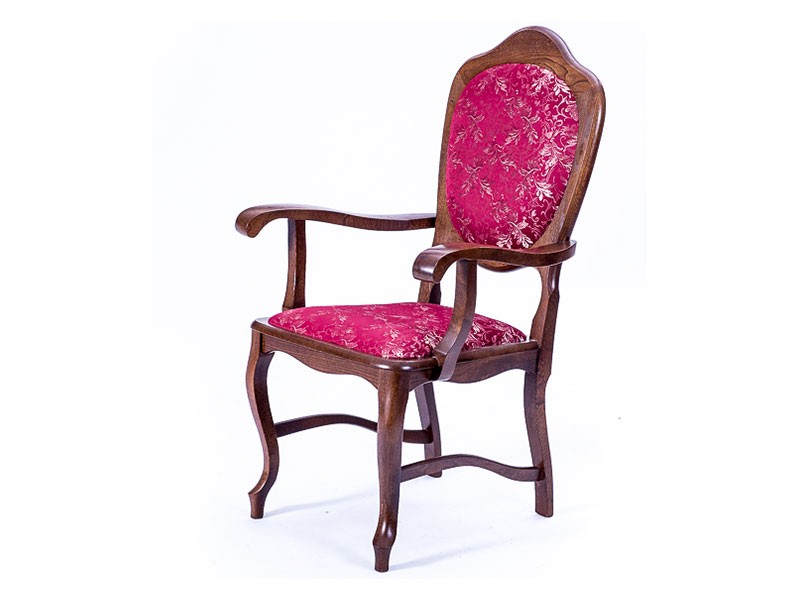 Bukowski Chair With Arms Ludwik - European made furniture