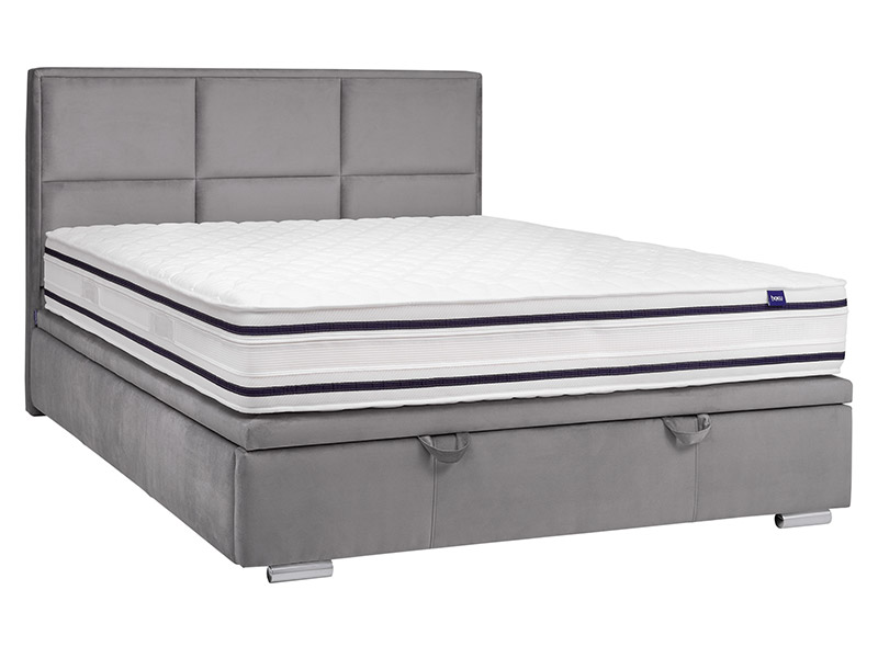 Hauss Storage Bed Costa Slim - Trendy upholstered platform bed - Online store Smart Furniture Mississauga