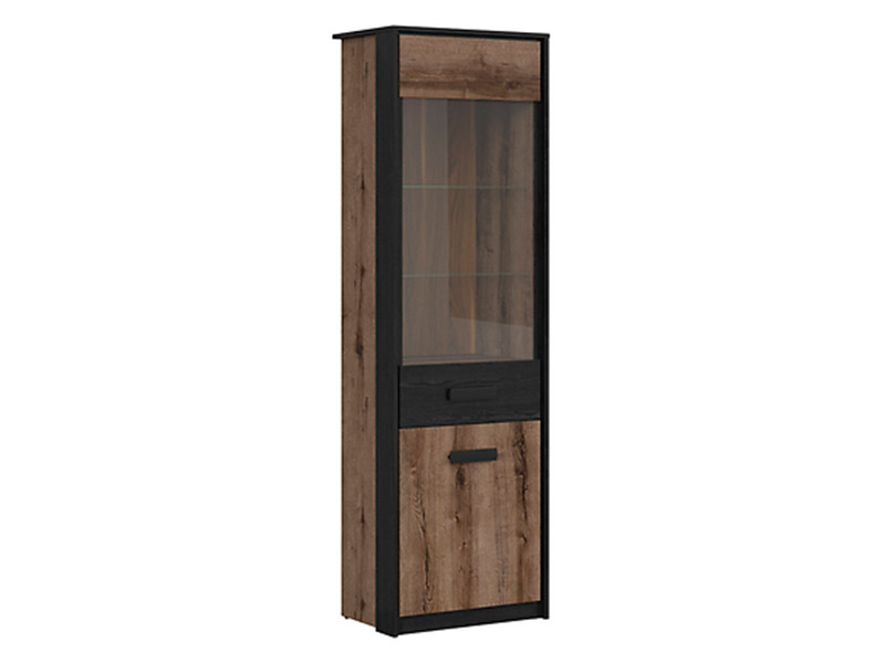  Kassel Single Display Cabinet - Contemporary furniture collection - Online store Smart Furniture Mississauga