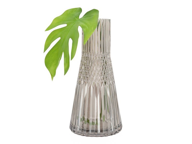 Torre &amp; Tagus Tereza Small Vase - Grey - Modern decor