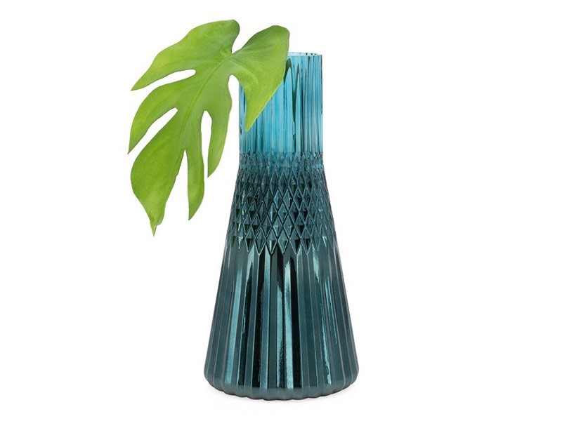 Torre &amp; Tagus Tereza Small Vase - Blue - Modern decor