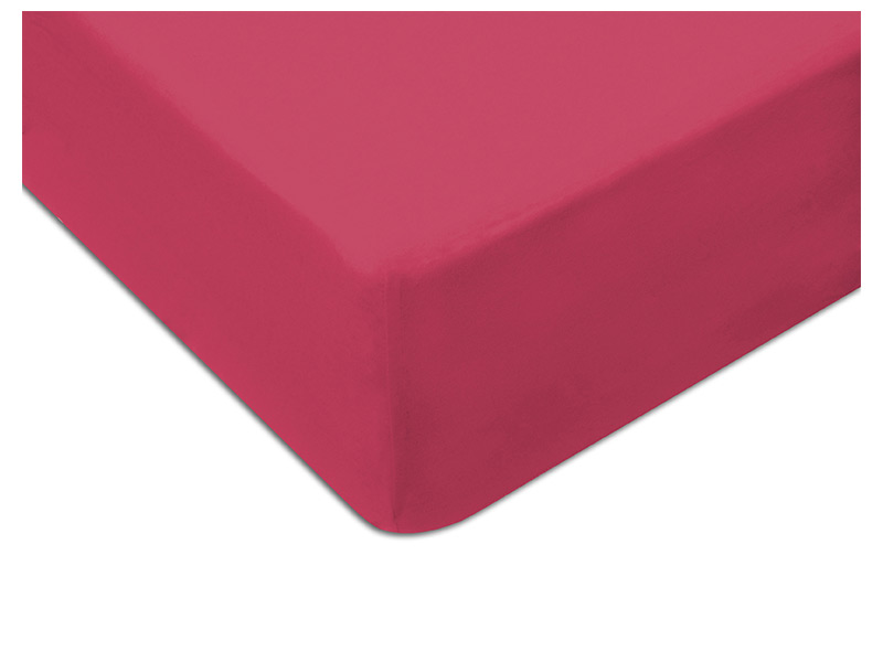  Darymex Jersey Fitted Bed Sheet - Fuchsia - Europen made - Online store Smart Furniture Mississauga