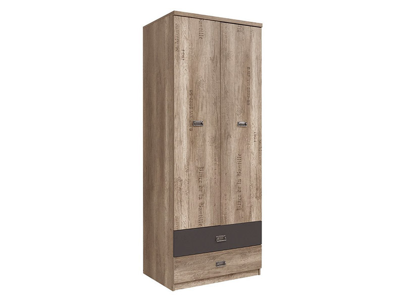  Malcolm Wardrobe - Contemporary youth collection - Online store Smart Furniture Mississauga