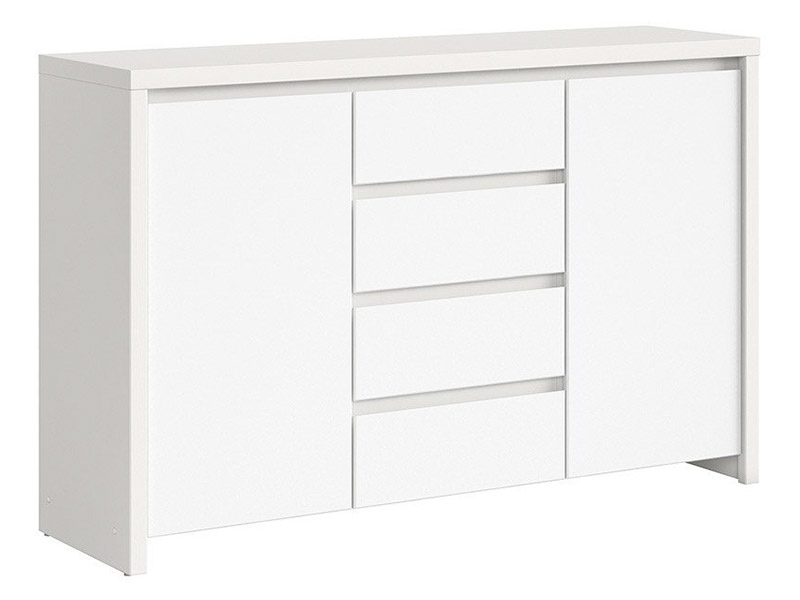  Kaspian White Dresser - Versatile storage solution - Online store Smart Furniture Mississauga