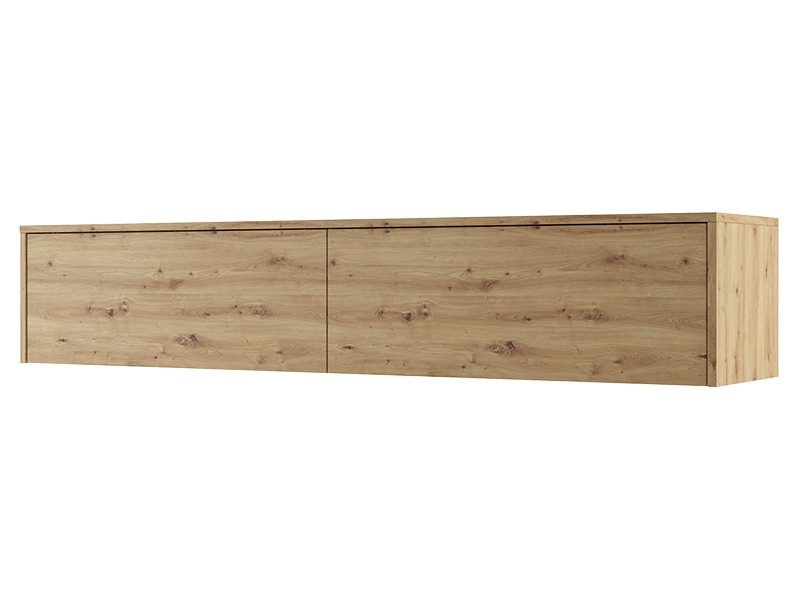 Bed Concept - Hutch BC-15 Oak Artisan - For modern wall bed