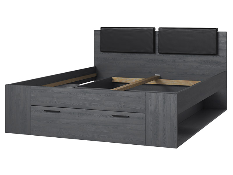  Helvetia Galaxy Queen Bed Type 51 OC - Fashionable bedroom collection - Online store Smart Furniture Mississauga
