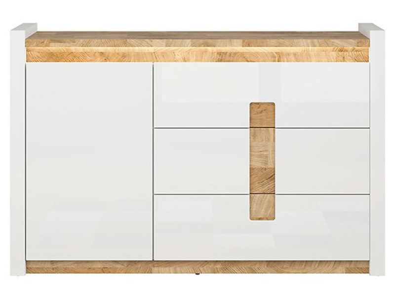  Alameda 1 Door 3 Drawer Dresser - For a modern living room - Online store Smart Furniture Mississauga