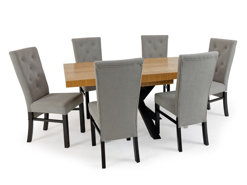 Bukowski Dining Set Iryd and Sunset - European extendable table