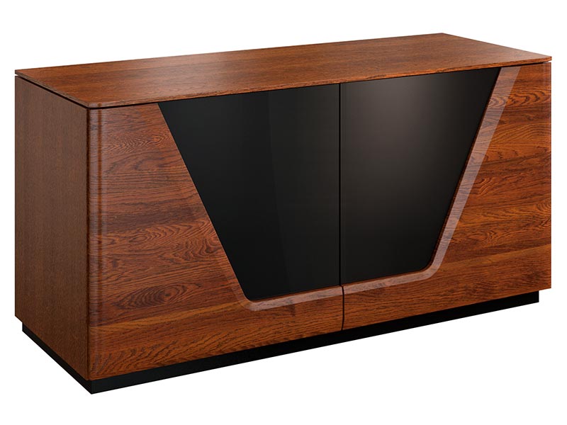  Mebin Smart Storage Cabinet Antique Walnut - Furniture of the highest quality - Online store Smart Furniture Mississauga