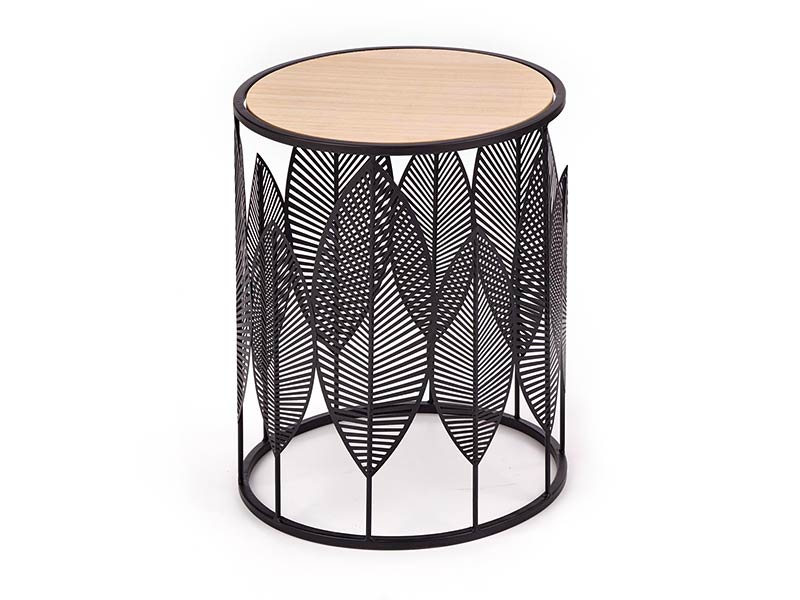  Halmar Folla Small Accent Table - Gold accent table - Online store Smart Furniture Mississauga