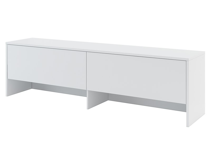 Bed Concept - Hutch BC-09 Matte White - For modern wall bed