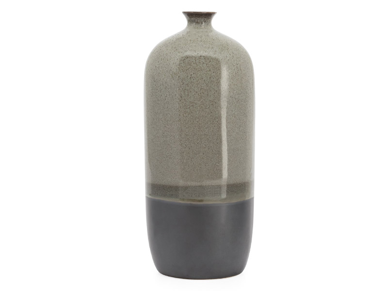  Torre & Tagus Tolo Tall Bottle Vase - Reactive Glaze - Online store Smart Furniture Mississauga